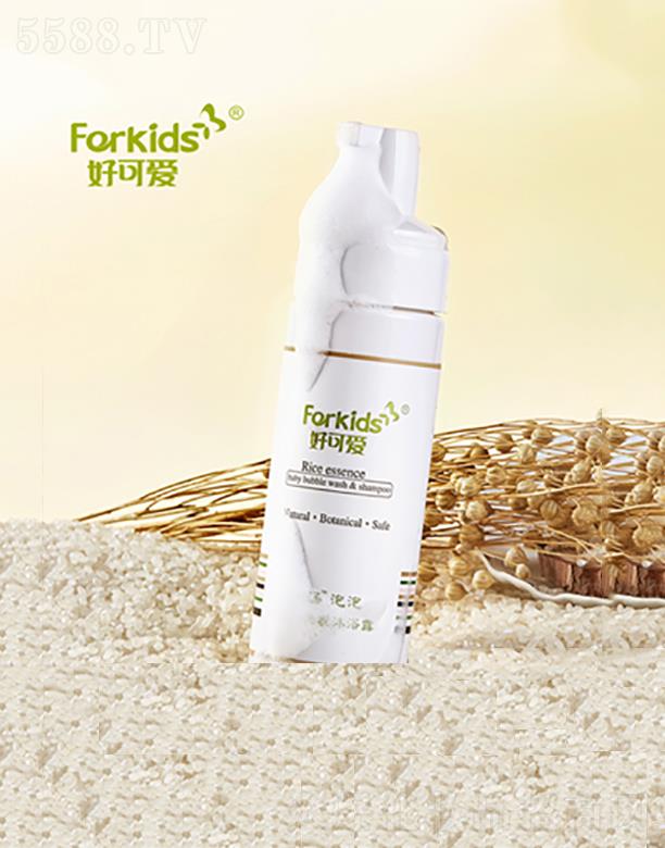 米湯嬰兒泡泡洗發(fā)沐浴露180ml 清爽滋潤