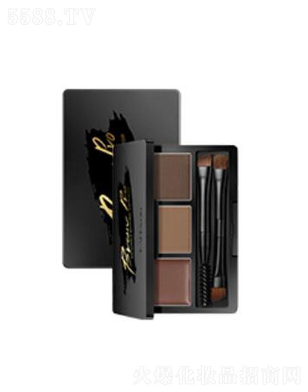 凱芙蘭三色持久立體眉妝盤