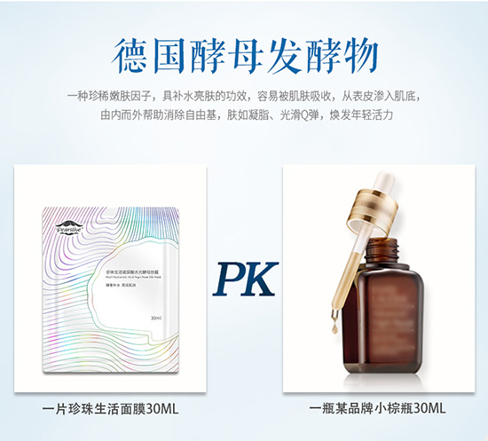 珍珠生活玻尿酸水光酵母絲膜 珍珠生活玻尿酸水光酵母絲膜